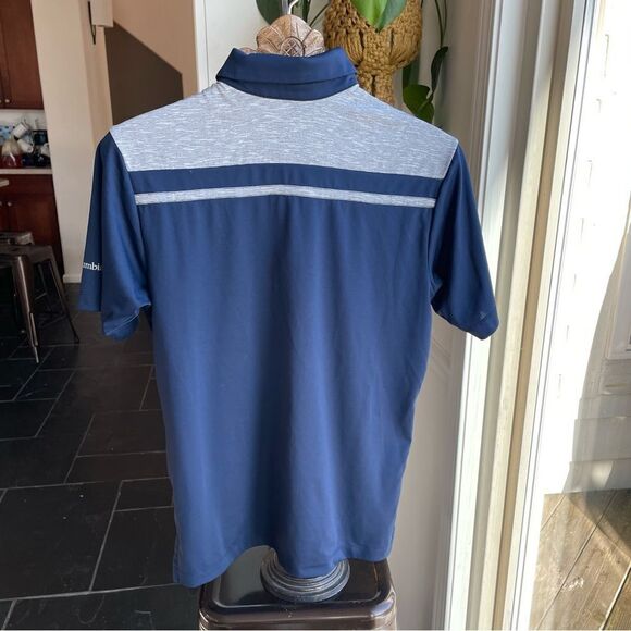 Columbia Detroit Tigers MLB Short Sleeve Polo Golf Shirt Performance Material S - Picture 7 of 10